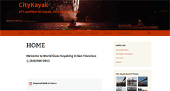 Desktop Screenshot of citykayak.com